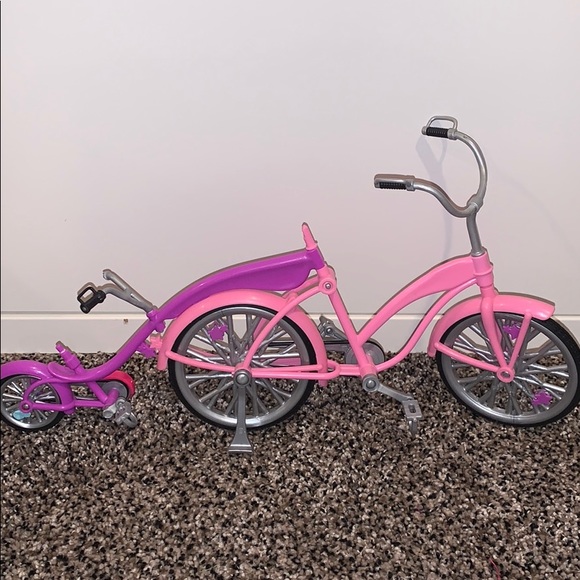 barbie with a bike